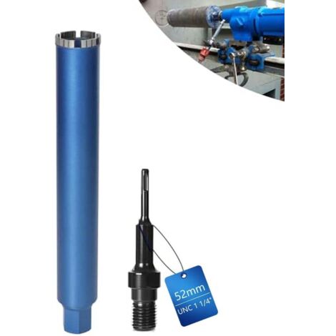 Couronne Diamant SDS Plus 102 Mm - Pour Béton Armé, Perçage Humide/sec, Filetage 1¼ UNC, 460 Mm