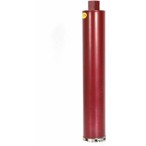 Couronne de forage diamantée pour boîte - Ø 112 mm x 450 mm