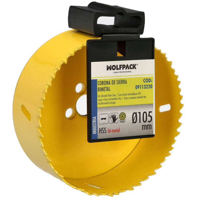 Wolfpack - Couronne de scie à cible bimétallique ø 105 mm.