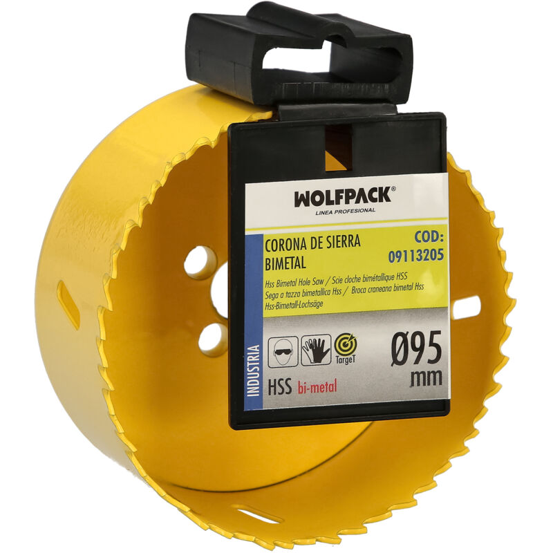 Wolfpack - Couronne de scie à cible bimétallique ø 95 mm.