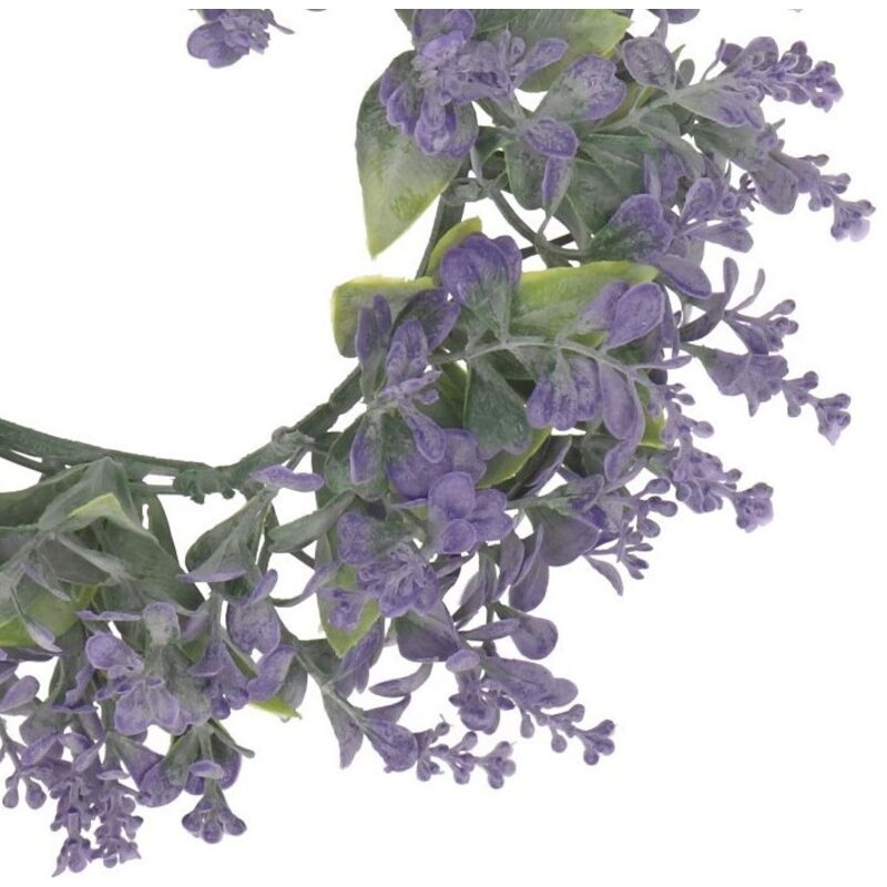 Couronne Décorative De Lavande 22cm Décoration De Couronne