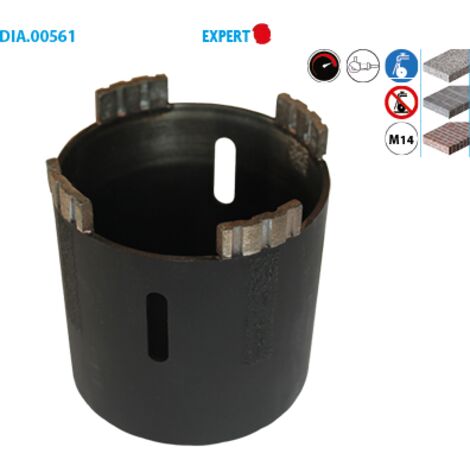 COURONNE DIAMANT M14 POUR MEULEUSE Ø35 BETON