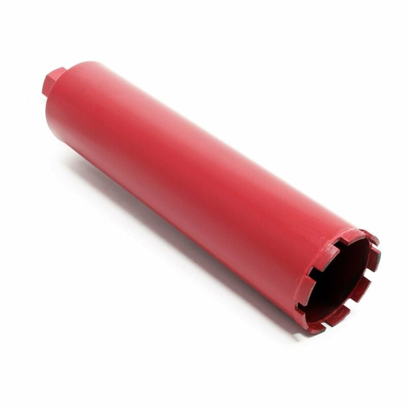 Couronne diamant pour carotteuse maçonnerie béton forage à sec et humide trépan diamètre 102 mm