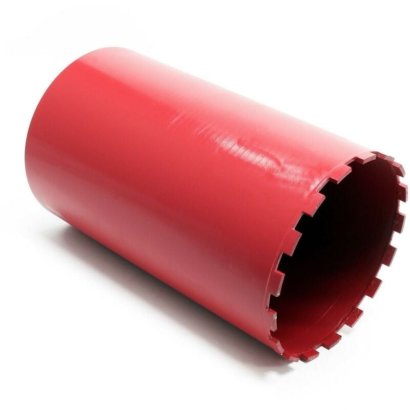 Couronne diamant pour carotteuse maçonnerie béton forage à sec et humide trépan diamètre 220 mm