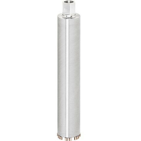 Couronne diamant soudee par laser, raccord:11/4" UNC, taille: 162x450 mm