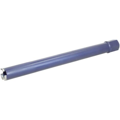 Couronne diamantée haut rendement 1 1/4'' pour forages à eau Ø 42 x 450 mm