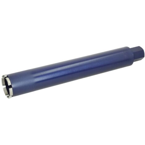 Couronne diamantée haut rendement 1 1/4'' pour forages à eau Ø 65 x 450 mm