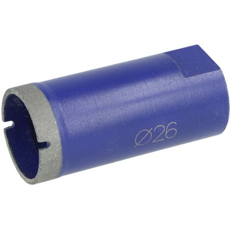 Couronne diamantée pour forage à eau Ø 26 mm PG850