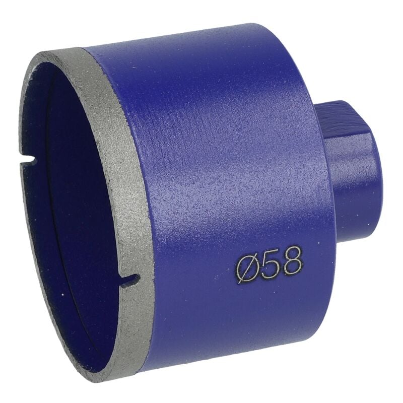 Le Sanitaire - Couronne diamantée pour forage à eau ø 58 mm PG850