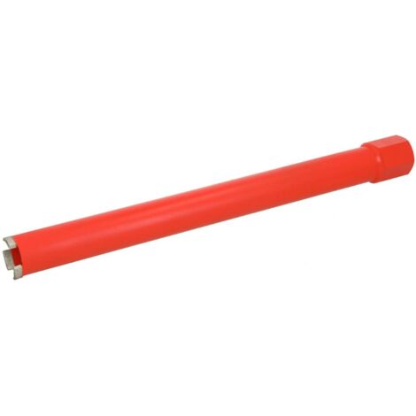 Couronne diamantée professionnelle 1 1/4'' pour forages à eau Ø 42 x 450 mm
