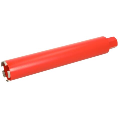 Couronne diamantée professionnelle 1 1/4'' pour forages à eau Ø 72 x 450 mm