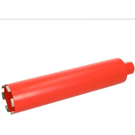 Couronne diamantée professionnelle 1 1/4'' pour forages à eau Ø 91 x 450 mm