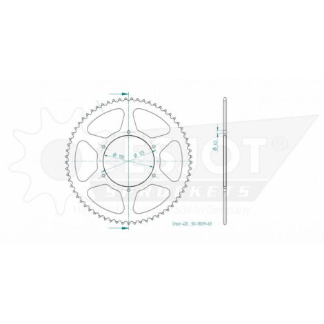 Couronne ESJOT 65 Dents