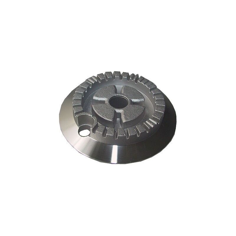 Couronne et support brûleur semi rapide pour Cuisinière Whirlpool 481936078395