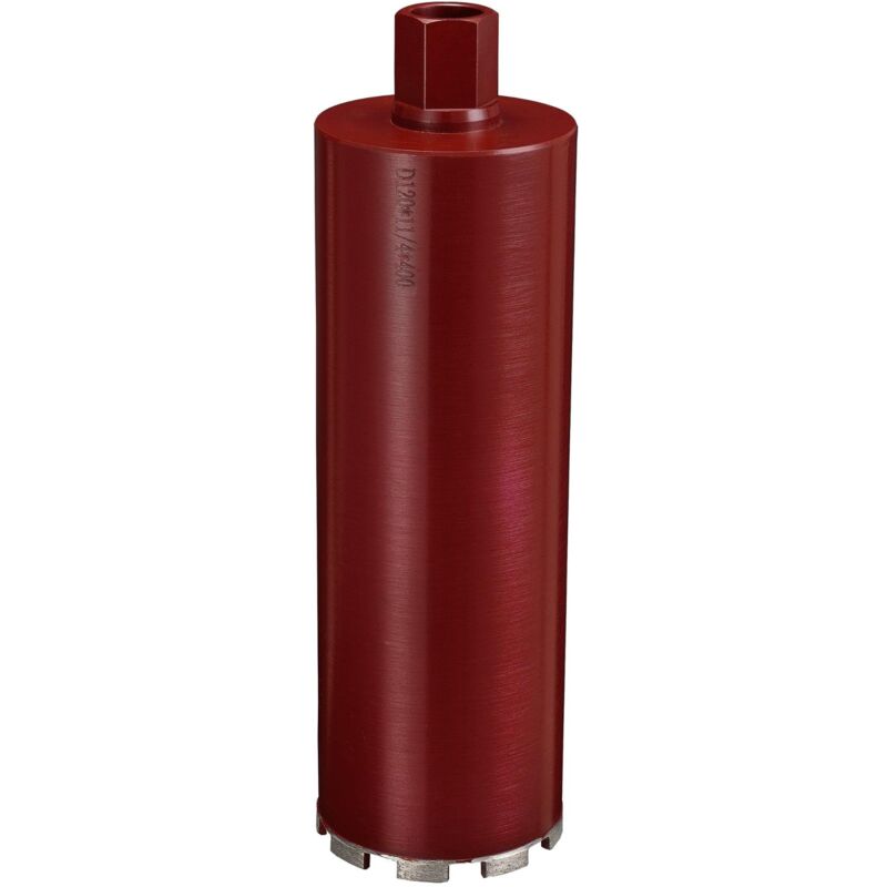 Helloshop26 - Couronne foret scie de forage diamantée (120x400mm) trépan - humide + sec