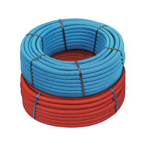 Tubo multistrato rivestito isolato rotolo da 50 m PEXb-Al-PEXb Sesta  MRPX1602L DN 16x2 di colore blu