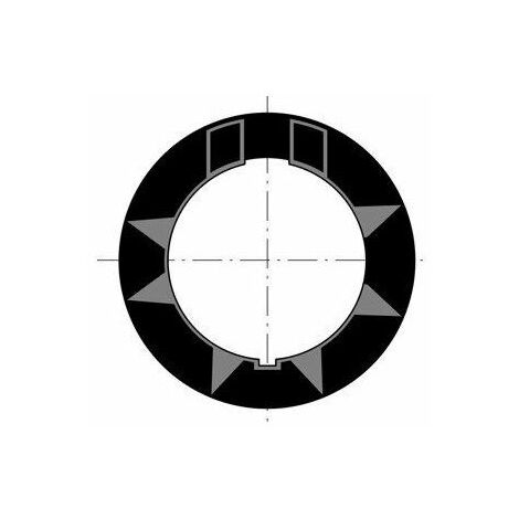 Couronne pour moteur LT50 de tube de diamètre 70x1,5 - SOMFY -