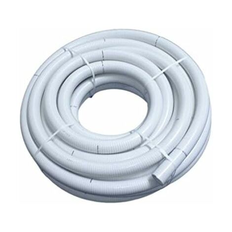 Couronne Rouleau 10M Tuyau PVC Blanc Pression Souple à coller Ø 63mm diamètre/Bassins et Piscines