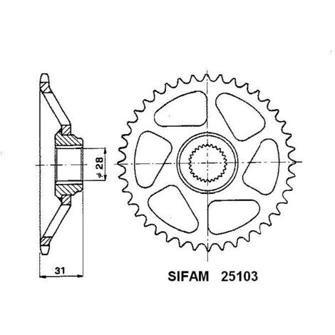 Couronne Rs 50 1993-1998 - 415 - 40 Dents - Similaire JTR8