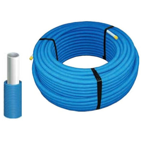 Couronne tube multicouche MULTILAYER PIPE gaine bleu 100m 16x2 - COMISA - 87.80.310