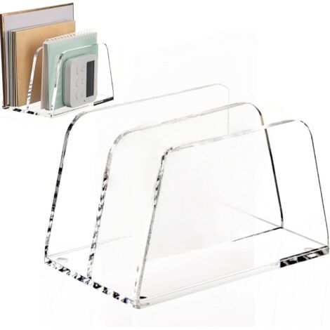 Courrier en Acrylique Support Vertical Pour Lettres Et