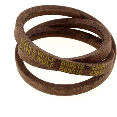 Courroie 10x6x755 9010 - tondeuse a gazon wolf