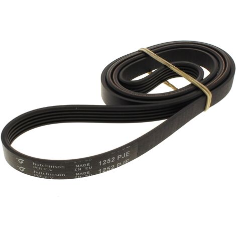 Courroie 1252j5  5pje1252 pour Lave-linge Bosch, Lave-linge Siemens, Lave-linge Viva