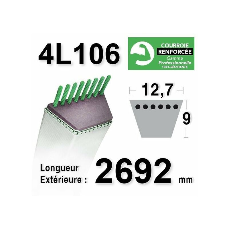 Courroie 4L1060 - 4L106