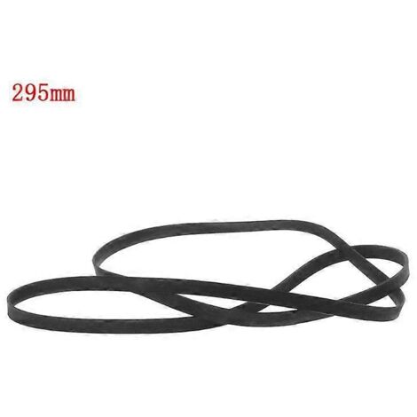Courroie caoutchouc haute qualité pour platine vinyle, lecteur CD/DVD - 29,5 cm pliée - Remplacement durable