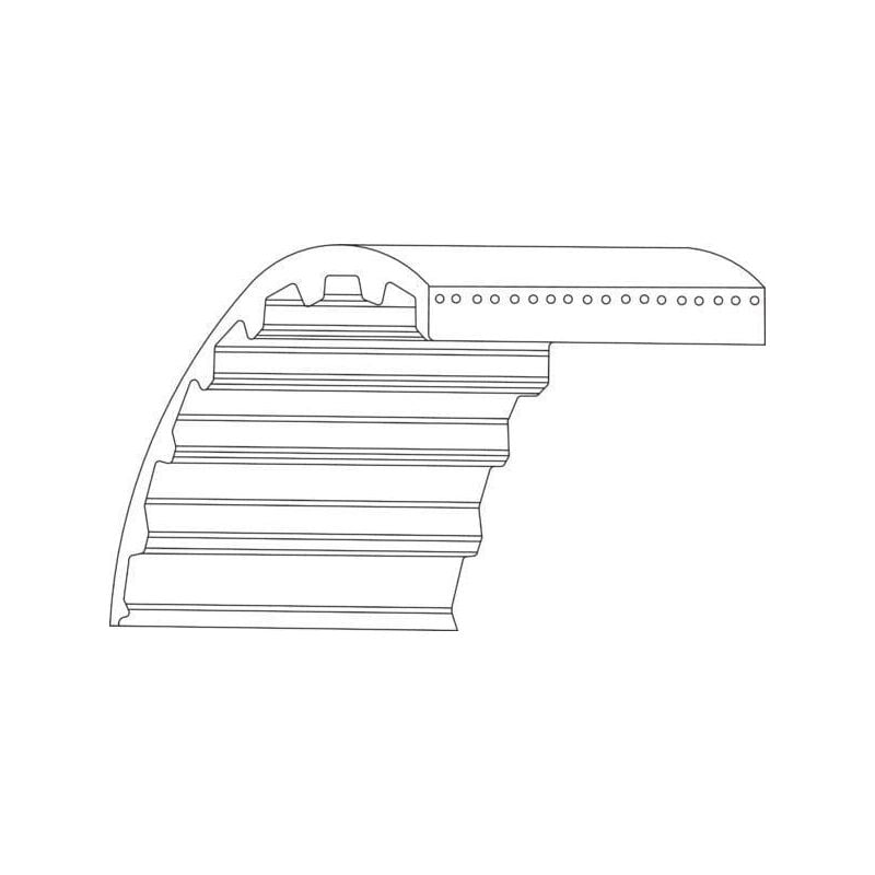 Stihl - Courroie crantée double viking 61707640910