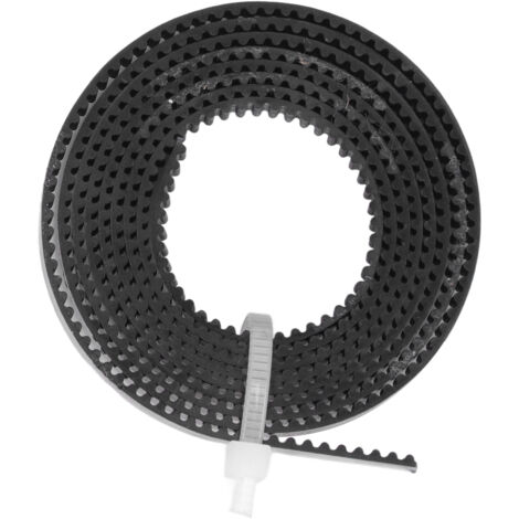 Courroie de distribution imprimée 3D flexible, stable et silencieuse en caoutchouc résistant à l'usure pour Ender 3, longueur 5m/16ft, largeur 6mm/0.24in