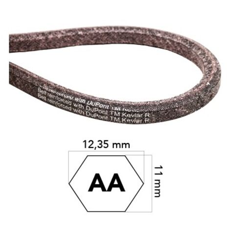 Courroie de tracteur de pelouse en KEVLAR COMPATIBLE MTD 754-04175