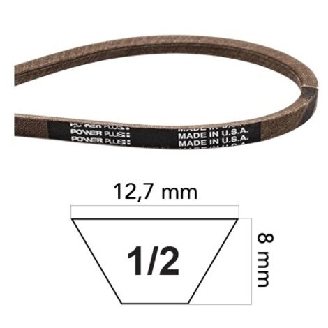 Courroie de tracteur de pelouse en KEVLAR COMPATIBLE MTD 754-0498