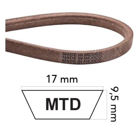 Courroie de tracteur de pelouse en KEVLAR MT compatible MTD 04038