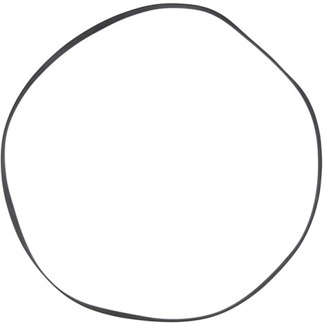 Courroie de transmission en caoutchouc noir pour platine vinyle, élastique et durable, longueur 200mm