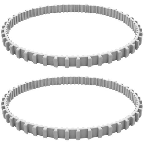 Courroie de Transmission pour Nettoyeur Dolphin 9985006-R2 – Lot de 2 – avec Pneus Gris