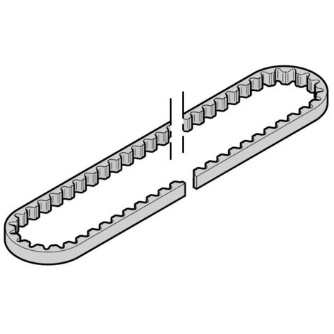 Courroie dentée pour Rail FS60/FS6 long SupraMatic H/HT Hormann