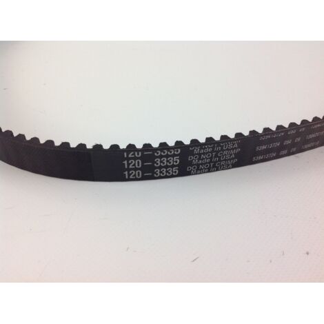 Courroie dentée TORO pour tondeuse 2 lames 120-3335 double lame 76