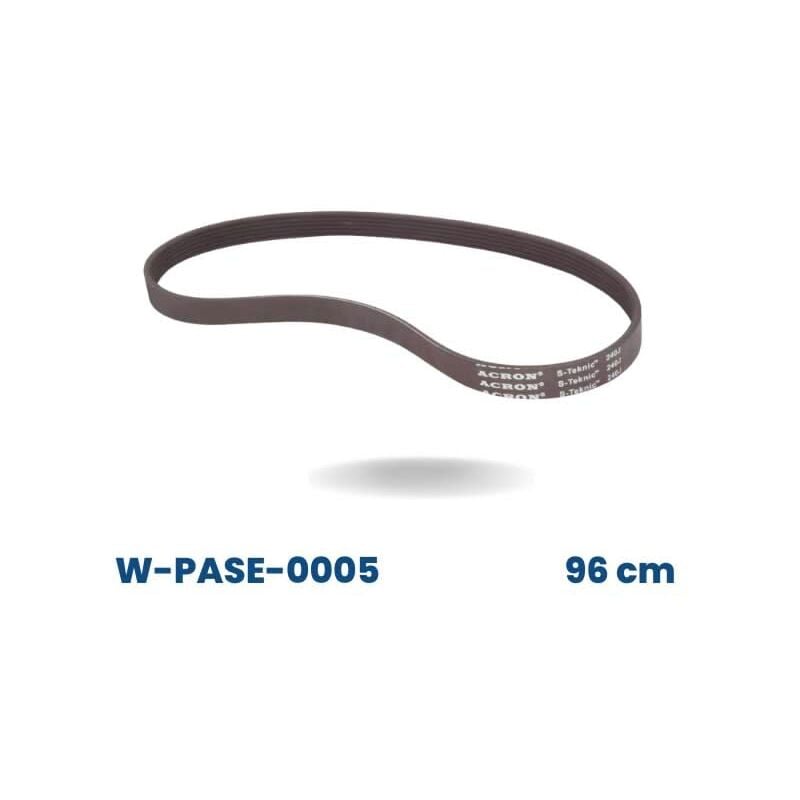 Courroie d'entraînement d'équilibrage, noire, 96 cm