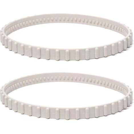 Courroie d'entraînement RCX23002 pour nettoyeur de piscine Hayward pour nettoyeur de piscine Aquavac Tiger Shark et SharkVac, 2 pièces