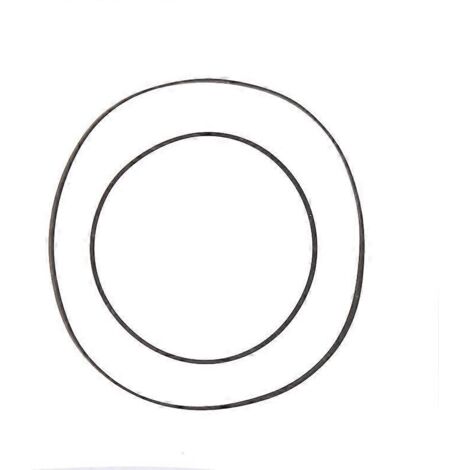 Courroie en caoutchouc de remplacement pour enregistreur Panasonic PX-5100/5120/5200/5300-PX 5300-
