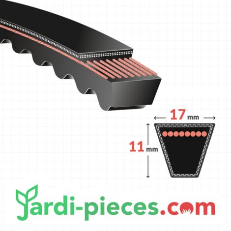Courroie FORGES DE MARGERIDES T650