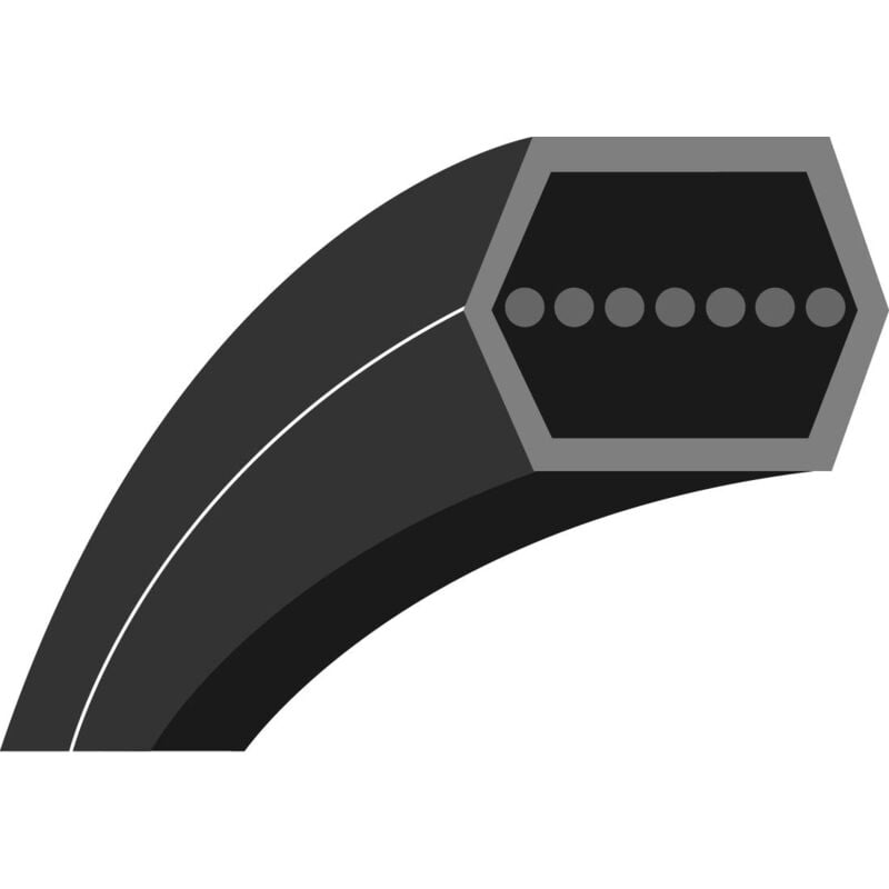 Courroie hexagonale John Deere M153160