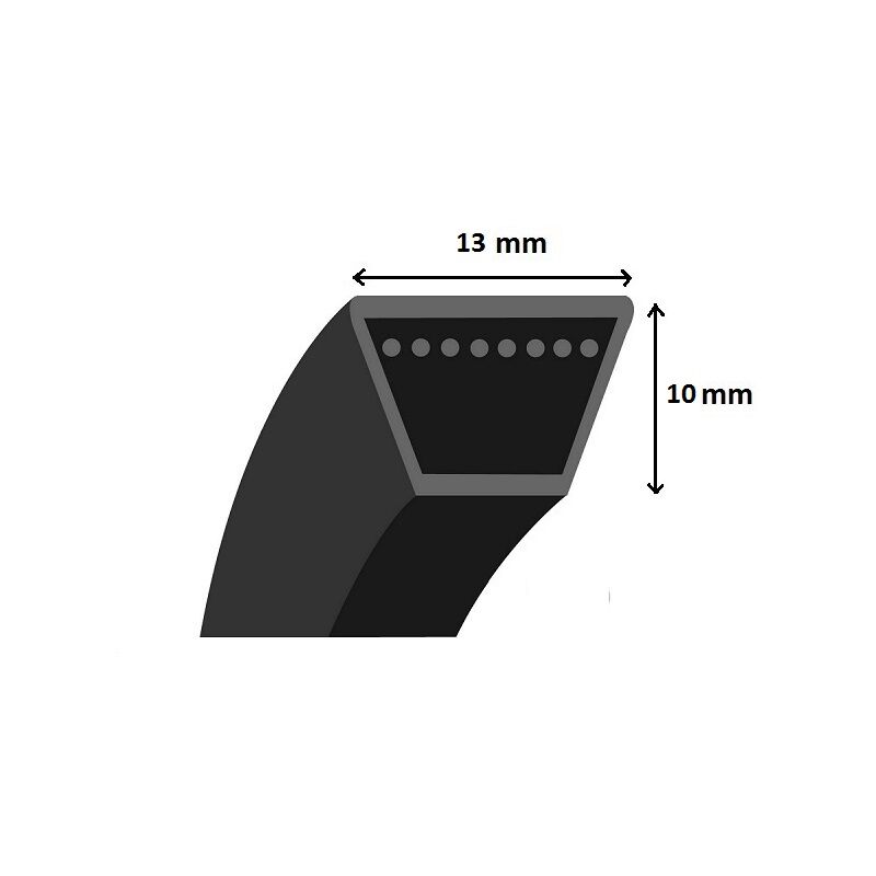 Courroie lame autoportée Bestgreen Partner