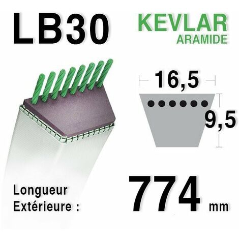 COURROIE LISSE LB30