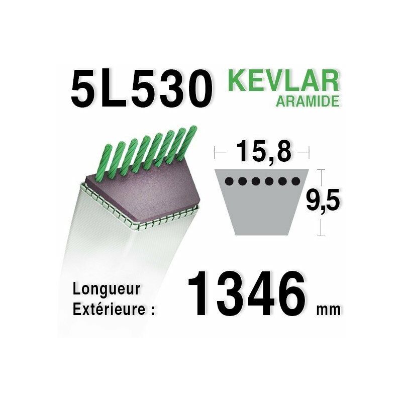 Courroie 5L530 - 5L53 HONDA 754-0629 - 76181-772-202 AYP 6565c3