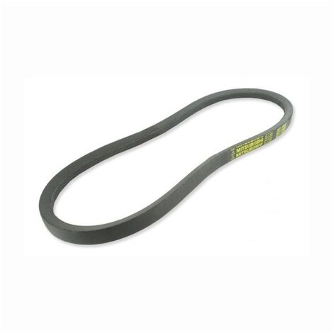 Courroie Lisse Trapézoïdale Série B (section 17x11mm) Longueur Ext: 844mm.