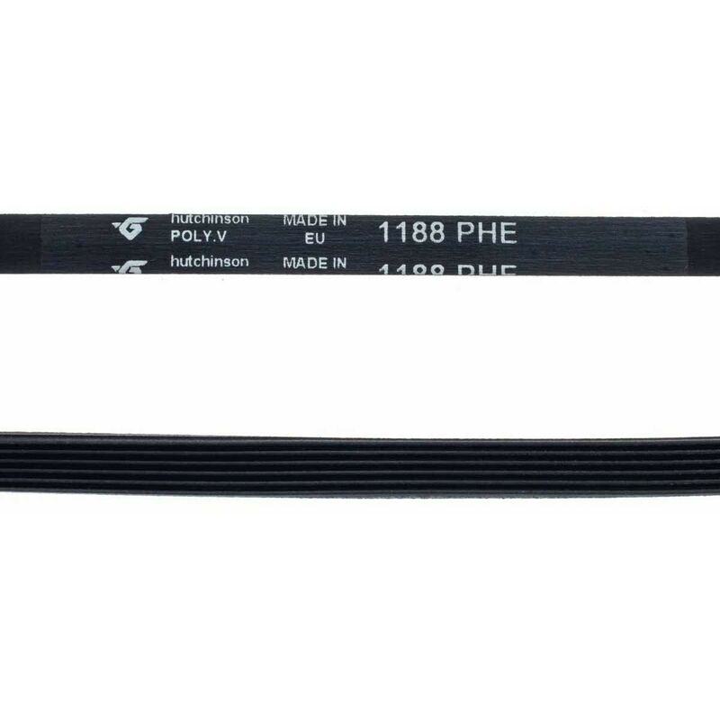 Courroie Machine à Laver Vestel 1188 H-6 Rainurée 42008525