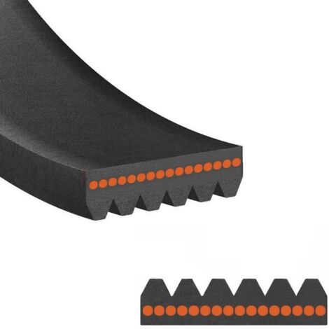 Courroie pour moteur thermique 610mm – Largeur 11.7mm – Transmission efficace – 5PJ610 – Hutchinson