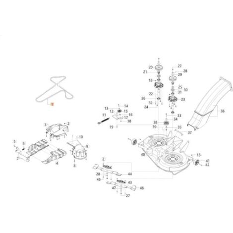 COURROIE ORIGINALE EMAK AK473442